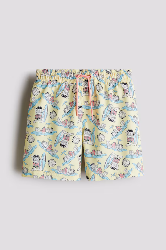 Плавки с узором