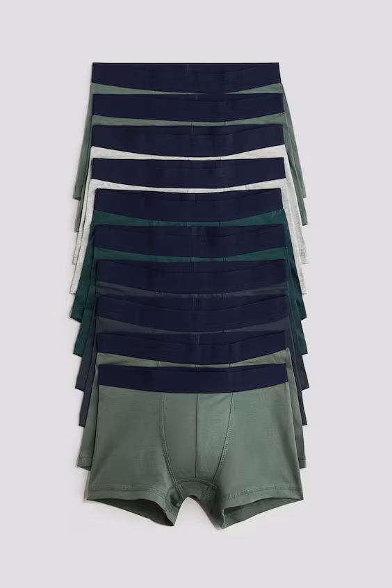 Пачка из 10 шортов из хлопка