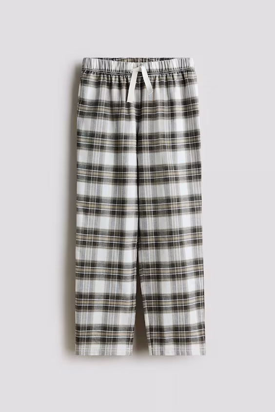 Хлопковые пижамные брюки