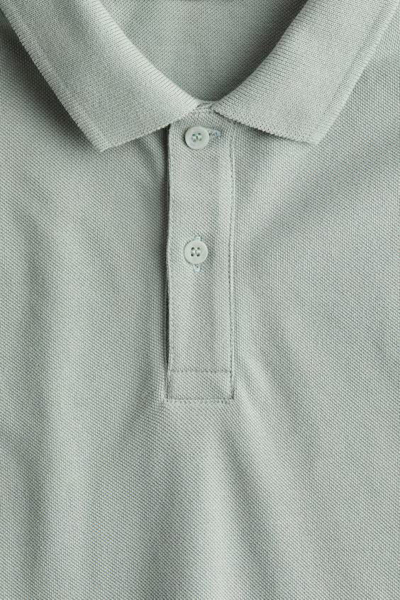 Поло из хлопкового пике