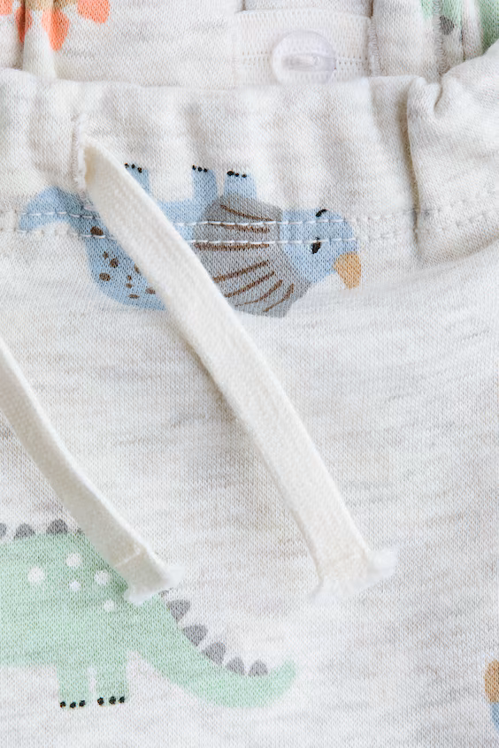 Брюки-джоггеры из мольтона