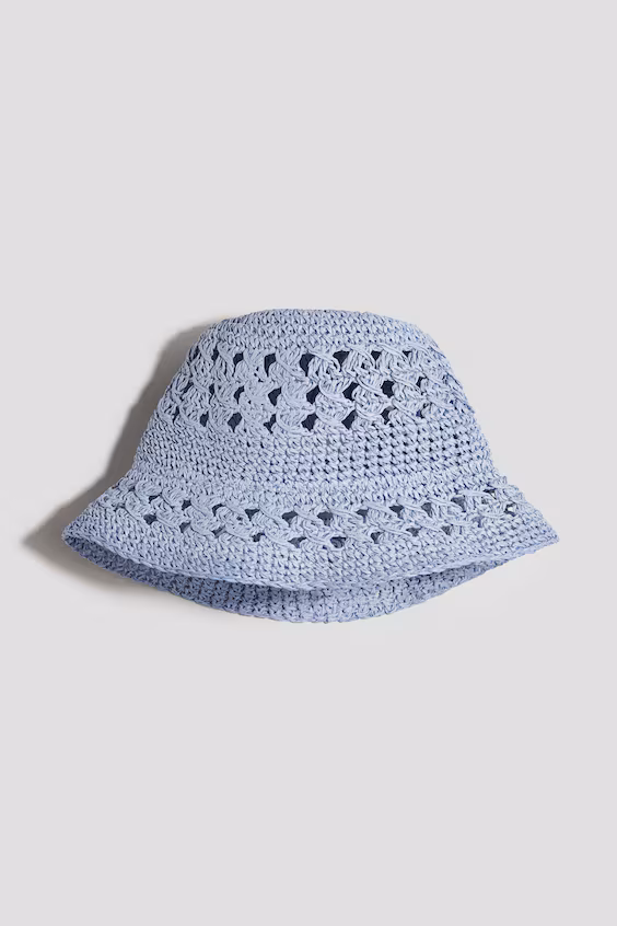 Соломенная шляпа h&m