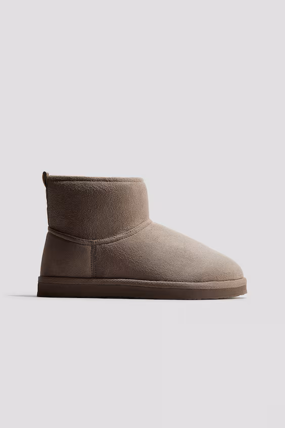 Ботинки с меховой подкладкой