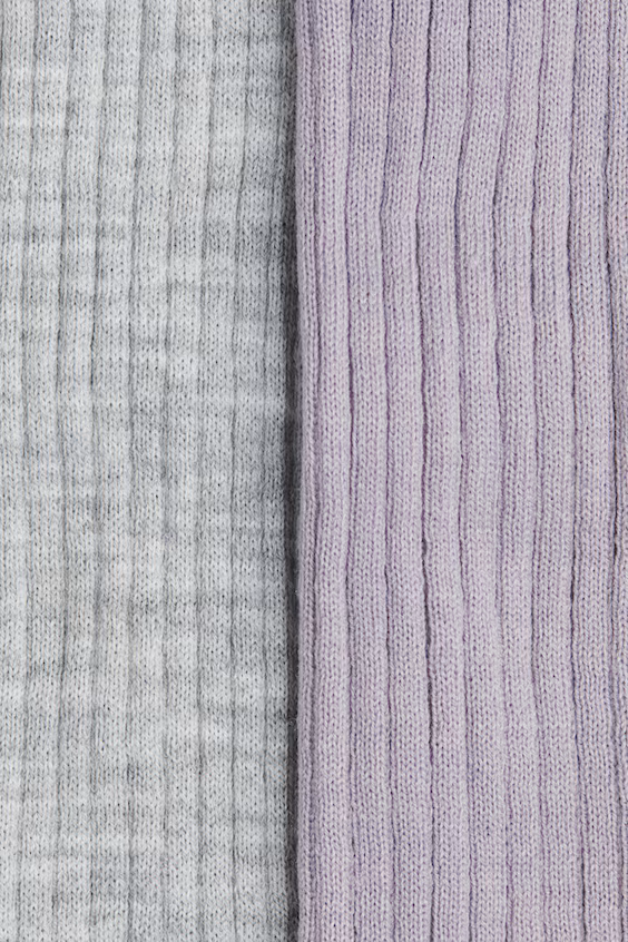 Набор из 2 леггинсов в рубчик