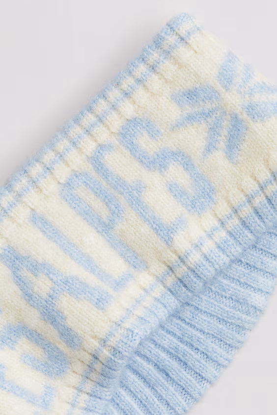 Ободок для волос в рубчике