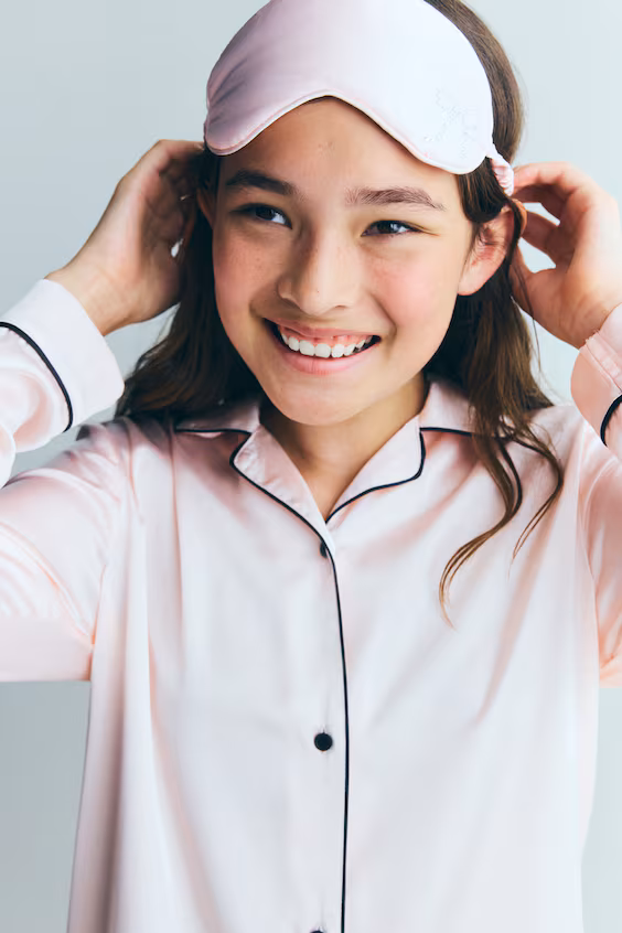 Маска для сна с узором