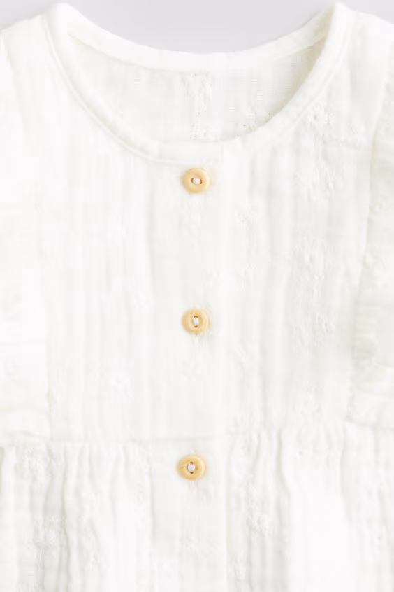 Пышный из муслина хлопка