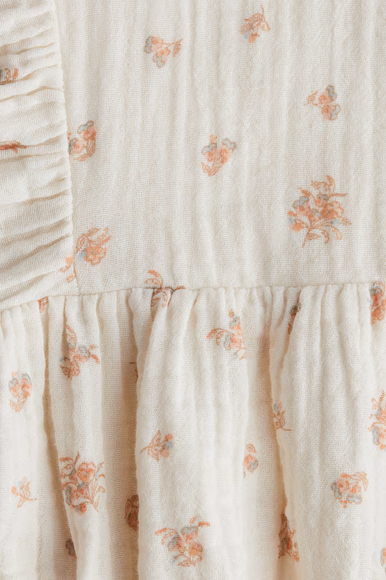 Пышный комплект из муслина хлопка