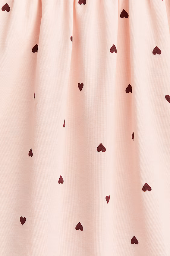 Платье из хлопка с принтом