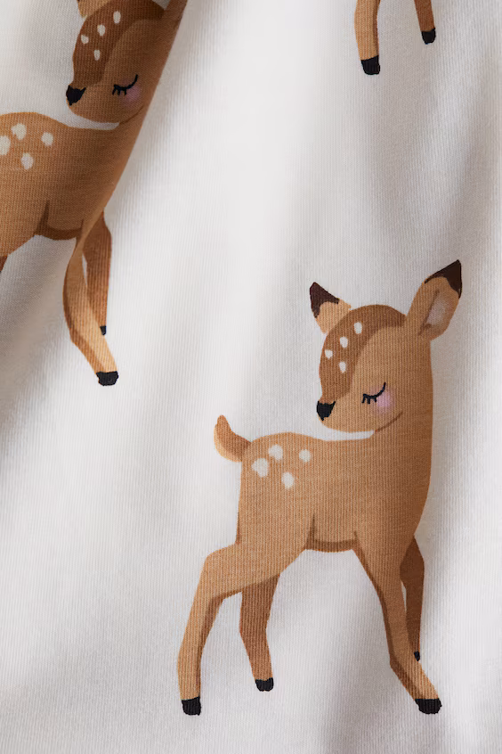 Платье из хлопка с принтом