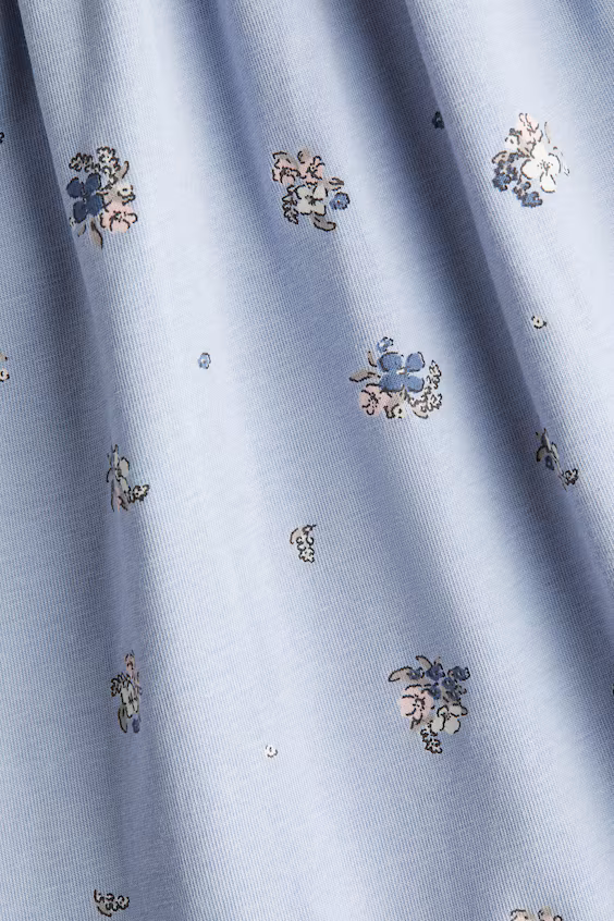 Платье из хлопка с принтом