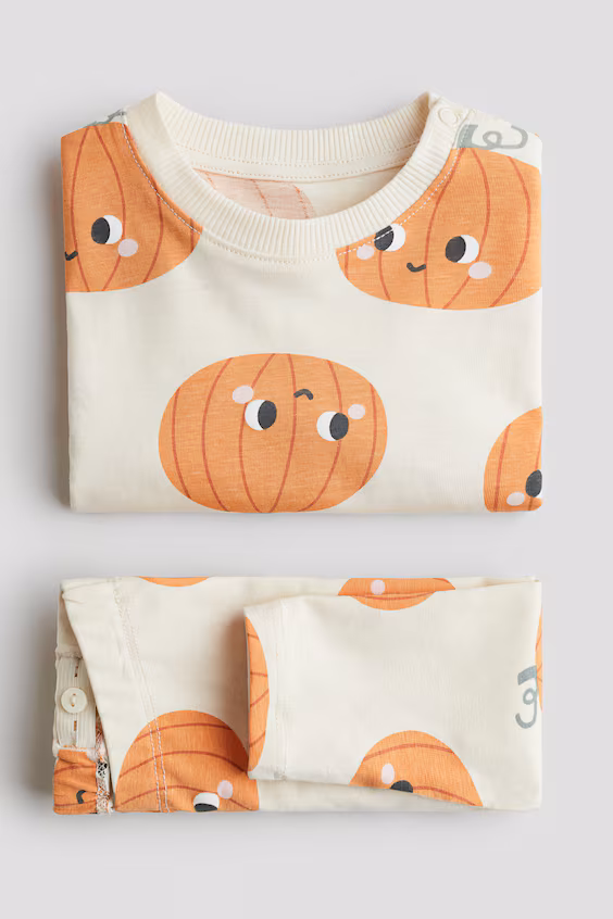 Набор из 2 предметов с принтом из хлопка