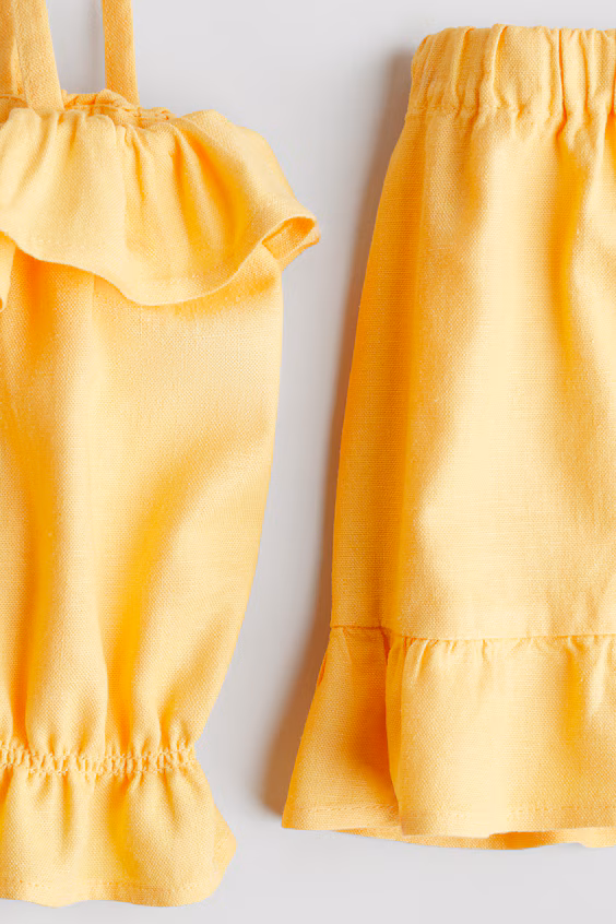 Набор из 2 предметов из льняной смеси h&m