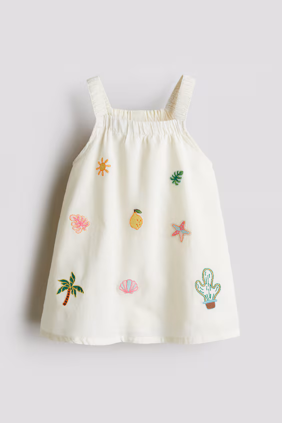 Платье из льняной смеси h&m