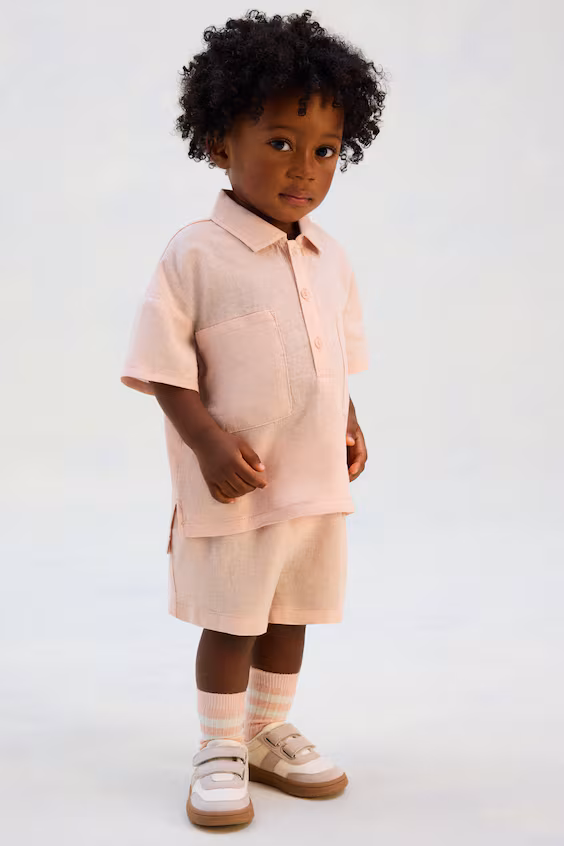 Комплект из 2 предметов из смеси льна