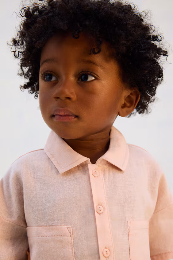 Комплект из 2 предметов из смеси льна