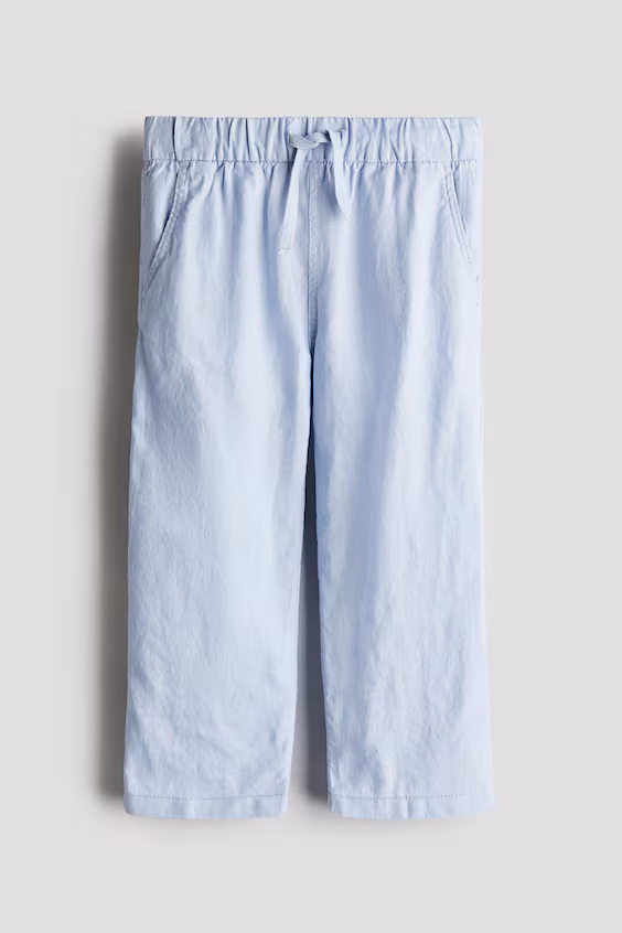 Льненые брюки