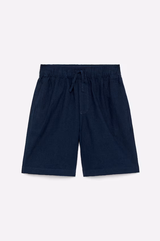 Шорты из льна