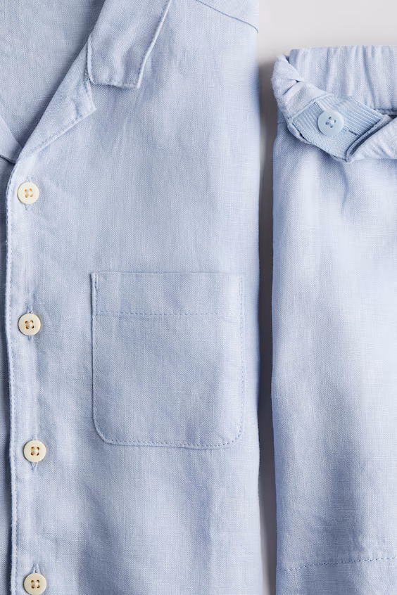 Набор из 2 предметов из льна