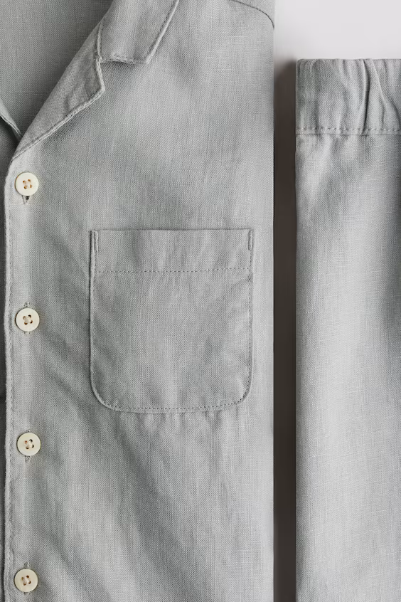 Набор из 2 предметов из льна