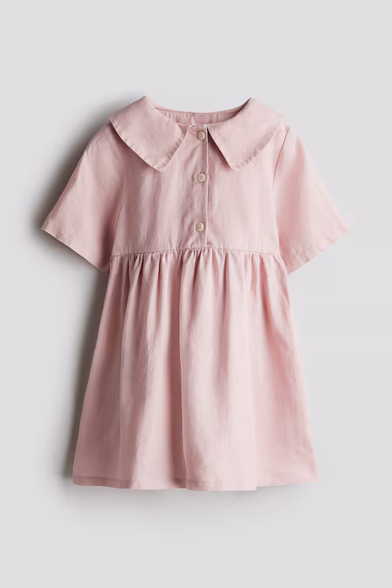 Платье свободного кроя из льна