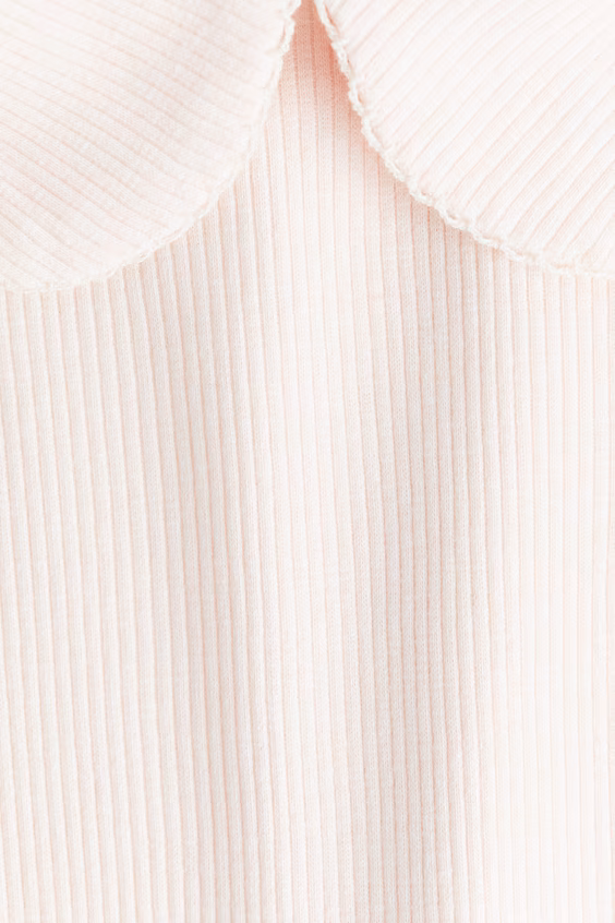 Свитер из хлопка с кружевными краями