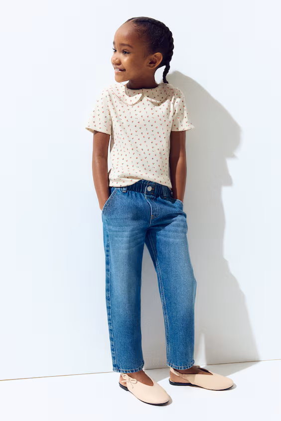 Свитер из хлопка с кружевными краями