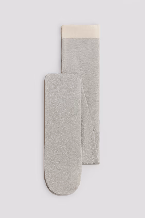 Блестящие колготки