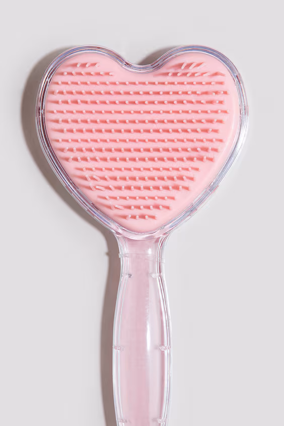Расческа для волос в форме сердца