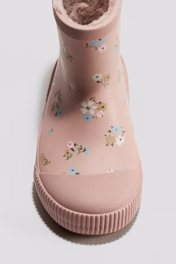 Резиновые сапоги с подкладкой из поларфлиса