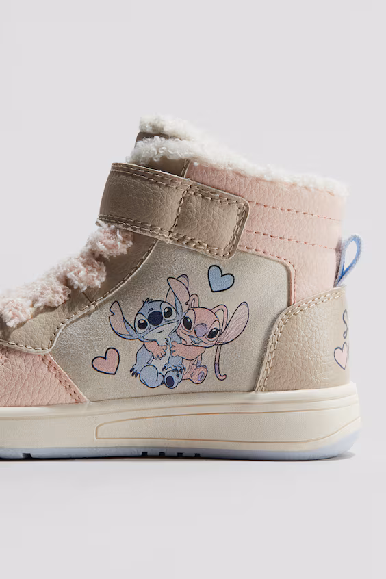 Утепленные кеды-ботинки