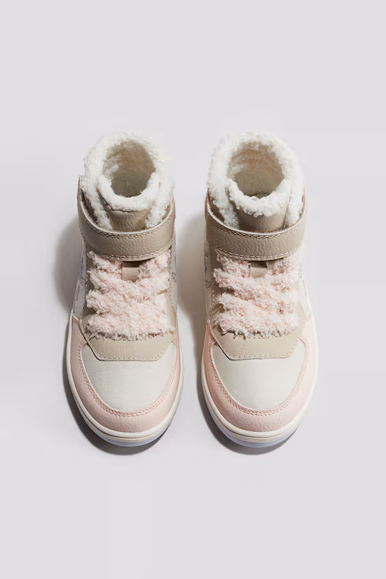 Утепленные кеды-ботинки