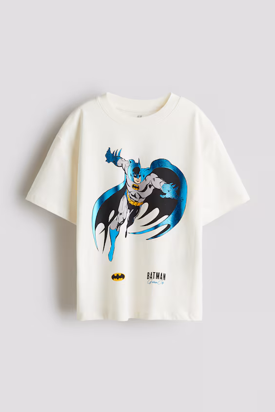 Футболка оверсайз с принтом