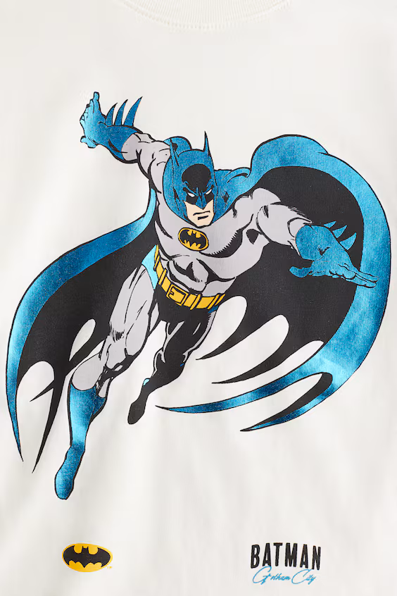 Футболка оверсайз с принтом