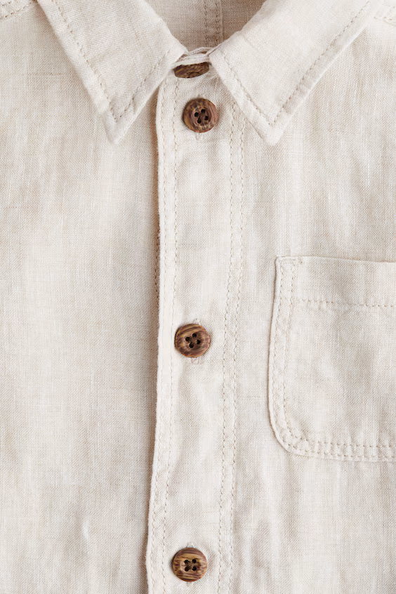 Льняная рубашка-пиджак