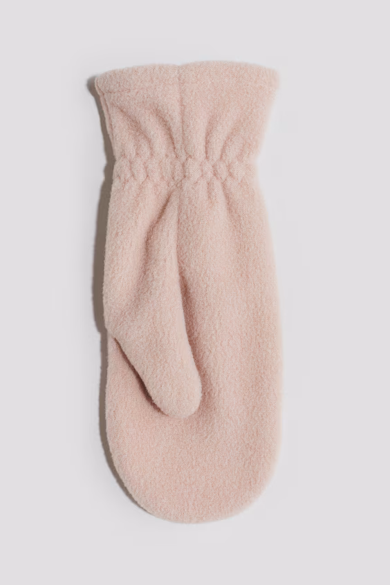 Перчатки с отделением для большого пальца из флиса