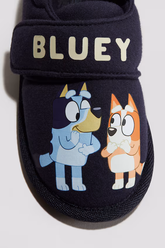 Тапочки из хлопка с узором h&m