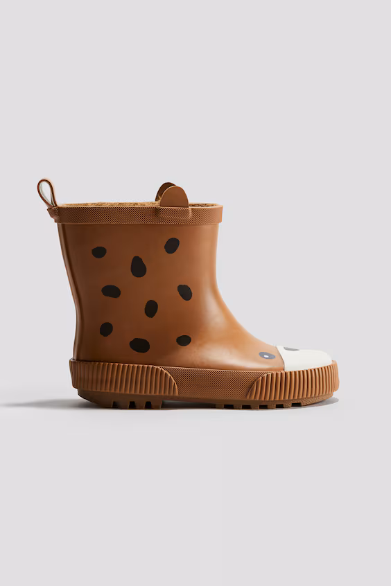 Резиновые сапоги с подкладкой из поларфлиса h&m