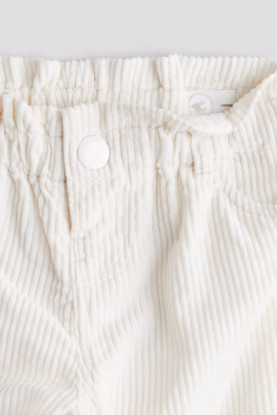 Брюки из хлопковой бомбазины