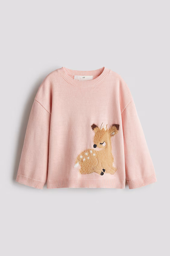 Свитер из хлопкового жаккарда