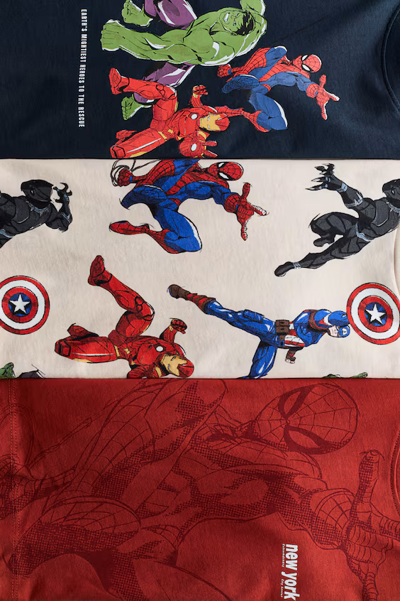 Набор из 3 свитшотов с длинными рукавами