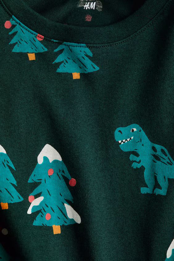 Свитер из хлопка с рисунком