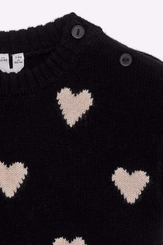 Джемпер с интарсией