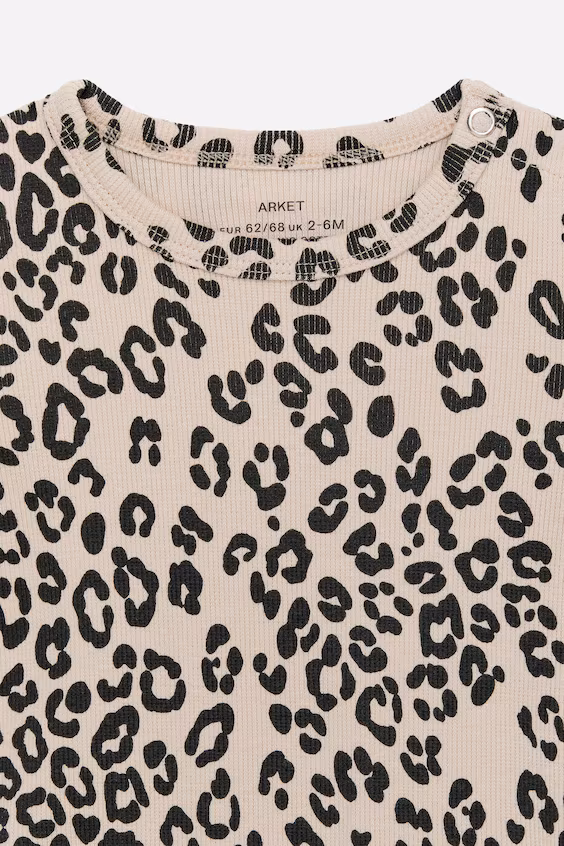 Длинный рубчиковый боди с длинным рукавом