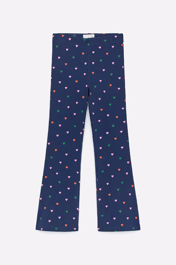 Ребристые леггинсы