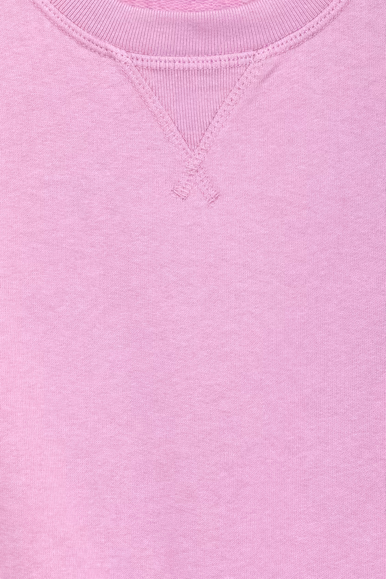 Свитер из французского хлопкового велюра