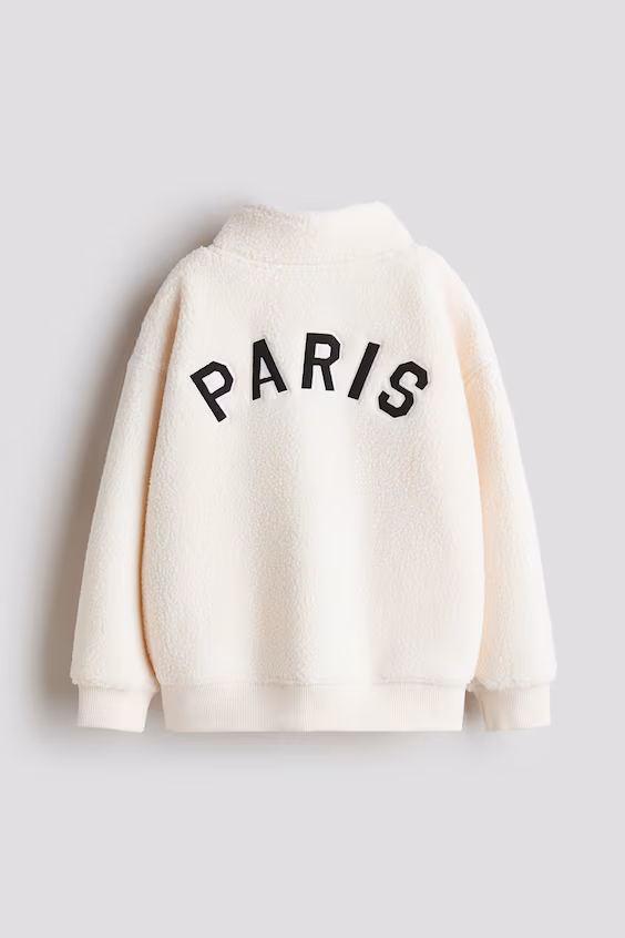 Толстовка из меха плюша