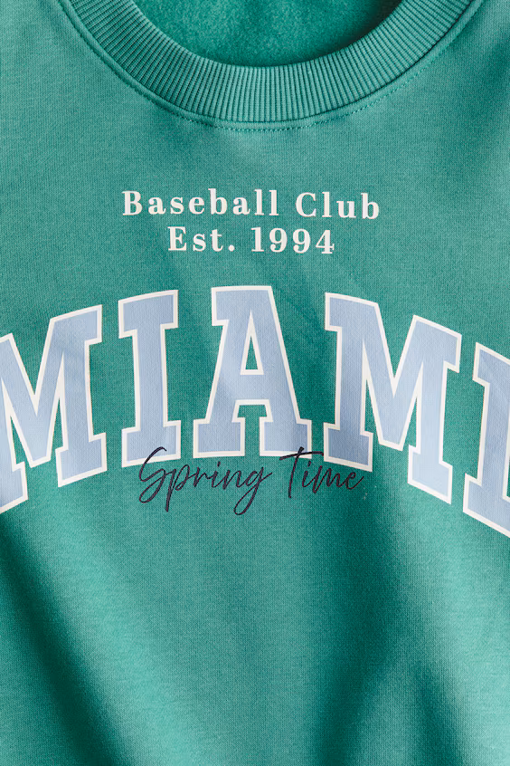 Толстовка с принтом