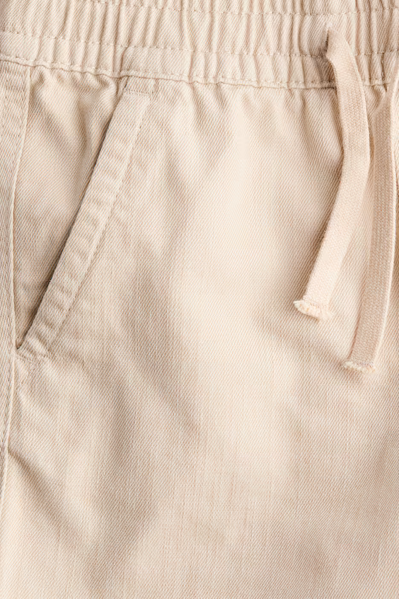 Брюки из хлопкового джинсового холста