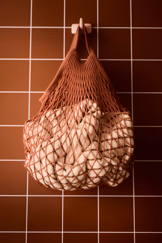 Полотенце для рук в полоску